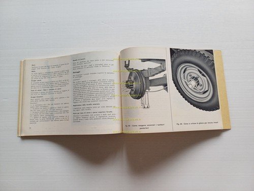 Moto Guzzi Ercole 500 1964 manuale officina originale workshop manual
