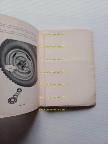 Moto Guzzi Ercole 500 1964 manuale uso manutenzione libretto originale