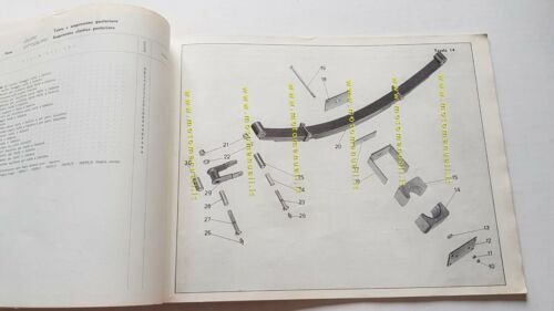 Moto Guzzi ERCOLINO 192 1959 catalogo ricambi ORIGINALE spare parts …