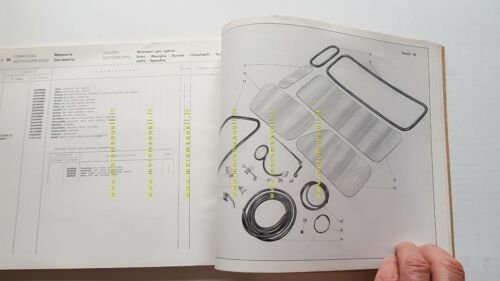 Moto Guzzi ERCOLINO 192 1961 catalogo ricambi ORIGINALE spare parts …