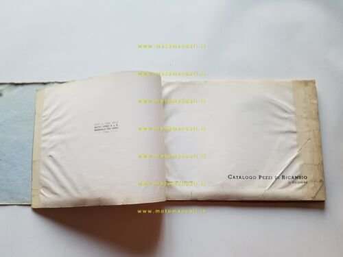 MOTO GUZZI Falcone 500 1951 catalogo ricambi originale spare parts …