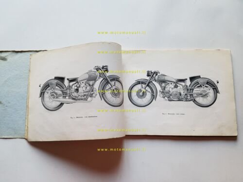 MOTO GUZZI Falcone 500 1951 catalogo ricambi originale spare parts …