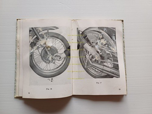 Moto Guzzi Falcone 500 1951 manuale uso manutenzione libretto originale