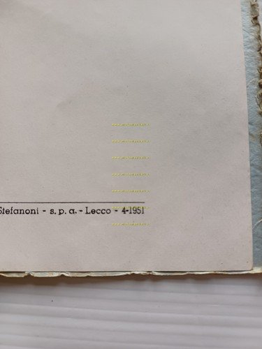 Moto Guzzi Falcone 500 1951 manuale uso manutenzione libretto originale