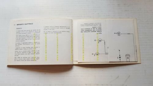 Moto Guzzi Falcone 500 Sahara - Turismo 1974 manuale uso …