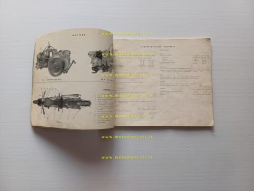 Moto Guzzi Falcone 500 Sport Turismo 1961 catalogo ricambi originale …