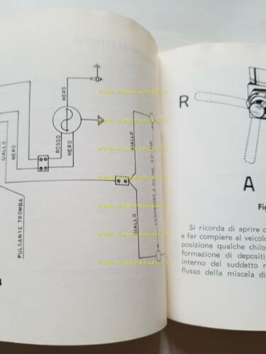 Moto Guzzi Furghino 49 1968 manuale uso originale motocarro owner's …