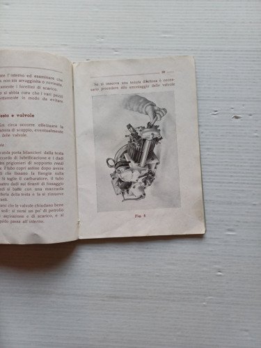 Moto Guzzi G.T.V. 500 1948 manuale uso manutenzione libretto istruzioni …