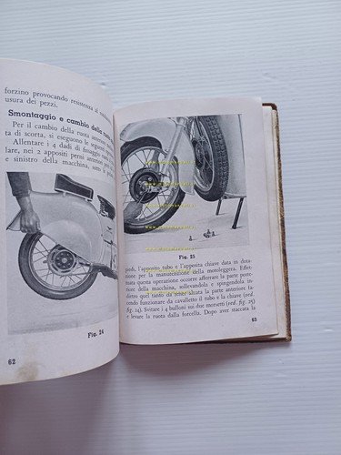 Moto Guzzi Galletto 160 1951 manuale uso manutenzione libretto ORIGINALE