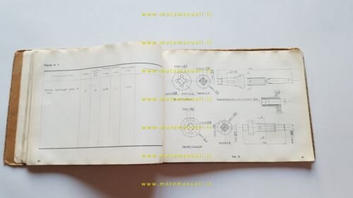 Moto Guzzi Galletto 175 1954 manuale officina originale