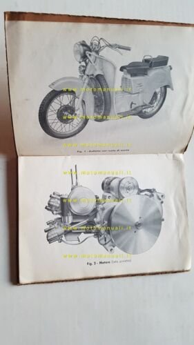Moto Guzzi Galletto 192 1954 manuale uso manutenzione libretto originale