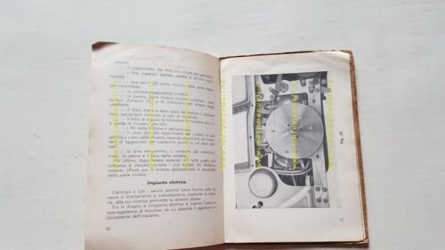 Moto Guzzi Galletto 192 1954 manuale uso manutenzione libretto originale