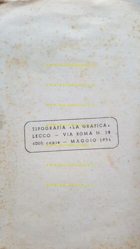 Moto Guzzi Galletto 192 1954 manuale uso manutenzione libretto originale