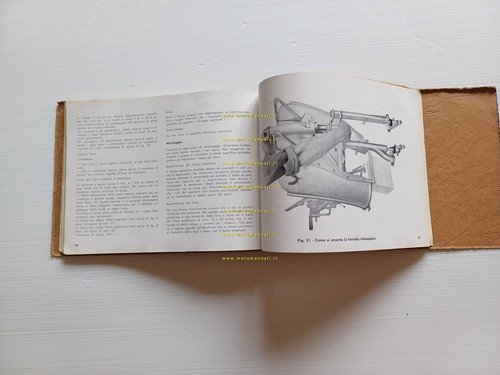 Moto Guzzi Galletto 192 1955 manuale officina originale