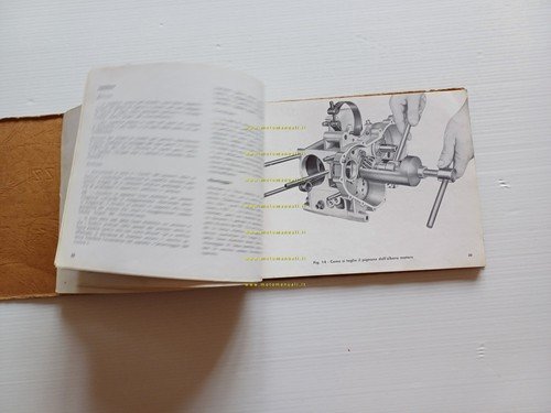 Moto Guzzi Galletto 192 1955 manuale officina originale