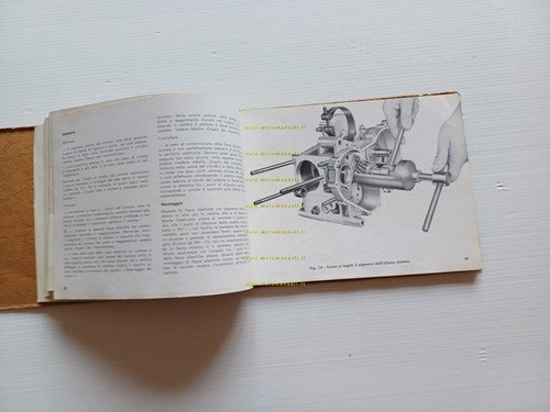 Moto Guzzi Galletto 192 1955 manuale officina originale