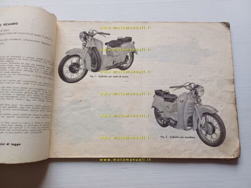 Moto Guzzi Galletto 192 1959 catalogo ricambi ORIGINALE spare parts …