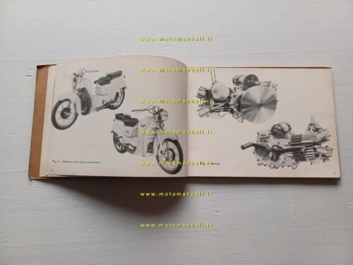 Moto Guzzi Galletto 192 1960 manuale officina originale workshop manual