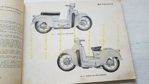 Moto Guzzi Galletto 192 Avv. El. 1964 catalogo ricambi ORIGINALE …