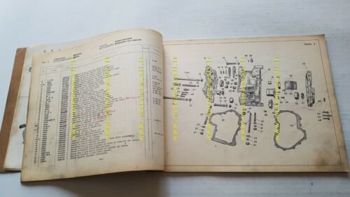 Moto Guzzi Galletto 192 Avv. El. 1964 catalogo ricambi ORIGINALE …
