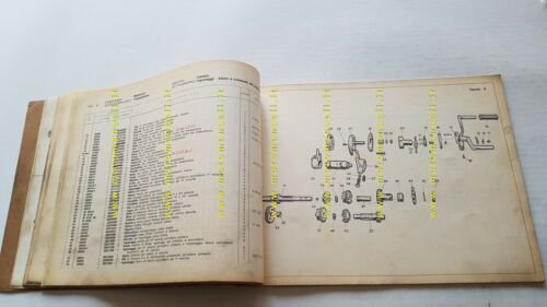 Moto Guzzi Galletto 192 Avv. El. 1964 catalogo ricambi ORIGINALE …