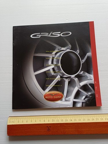 MOTO GUZZI Griso 850 - 1100 - 8V depliant italiano …