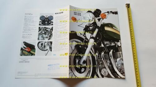 MOTO GUZZI GTS 350 - 400 1976 depliant originale italiano …