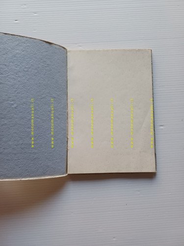 Moto Guzzi GTV 500 1949 manuale uso manutenzione libretto originale