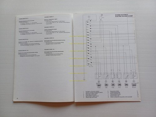 Moto Guzzi Iniezione Elettronica Weber 1989 manuale officina originale