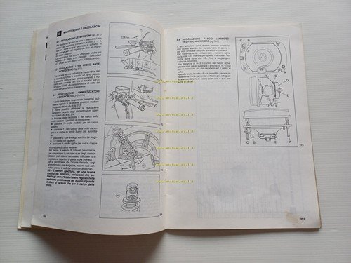 Moto Guzzi Le Mans 1000 1985 Varianti Manuale Officina SP …