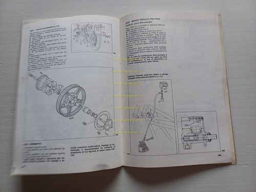 Moto Guzzi Le Mans 1000 1985 Varianti Manuale Officina SP …