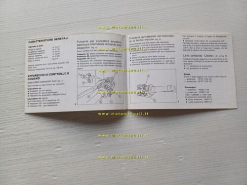 Moto Guzzi Le Mans 1000 AGGIORNAMENTO 1988 manuale uso manutenzione …