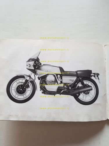 Moto Guzzi Le Mans II 1979 manuale uso manutenzione libretto …