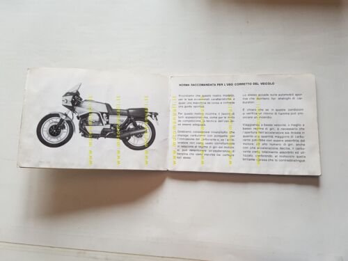 Moto Guzzi Le Mans II 1979 manuale uso manutenzione libretto …