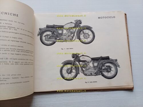 Moto Guzzi LODOLA 175 1957 catalogo ricambi ORIGINALE spare parts …