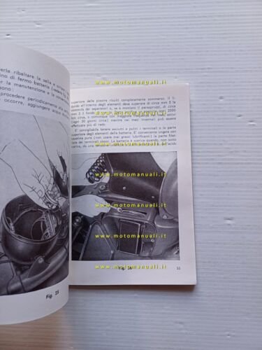 Moto Guzzi Lodola 235 Gran Turismo 1960 manuale uso libretto …