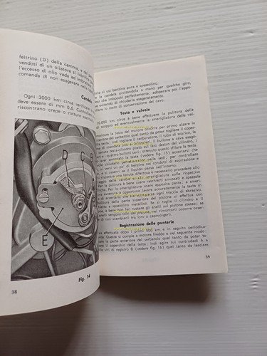 Moto Guzzi Lodola 235 Gran Turismo 1960 manuale uso libretto …