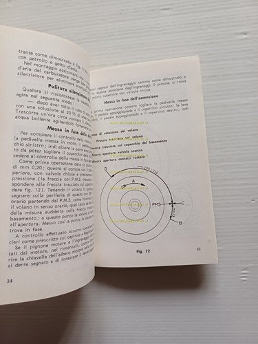 Moto Guzzi Lodola 235 Gran Turismo 1960 manuale uso libretto …