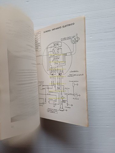 Moto Guzzi Lodola 235 Gran Turismo 1962 manuale uso libretto …