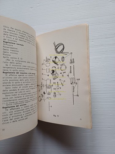 Moto Guzzi Lodola 235 Gran Turismo 1962 manuale uso libretto …