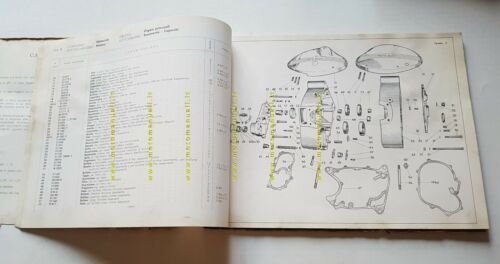 Moto Guzzi LODOLA Sport - Normale 175 1958 catalogo ricambi …