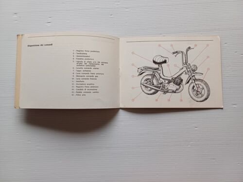 Moto Guzzi Magnum 50 manuale uso manutenzione libretto italiano originale
