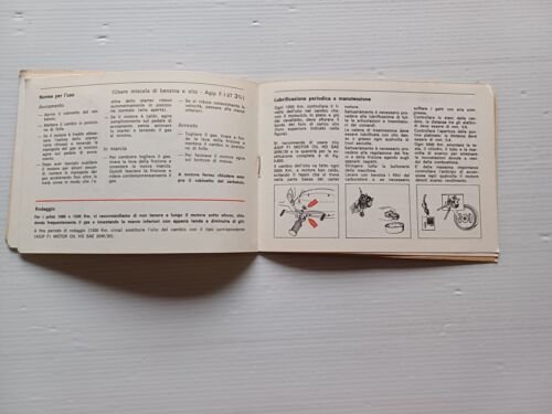 Moto Guzzi Magnum 50 manuale uso manutenzione libretto italiano originale
