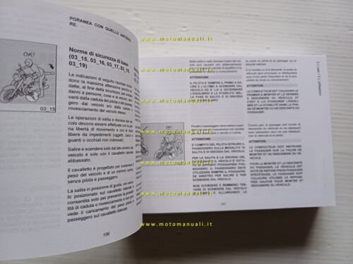Moto Guzzi MGX-21 2016 manuale uso manutenzione originale