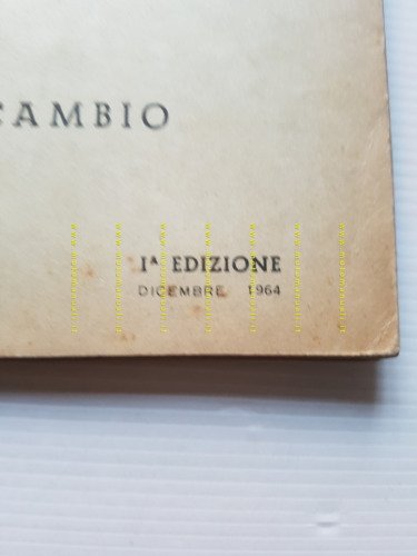 Moto Guzzi Motocoltivatore Universal 1964 catalogo ricambi originale