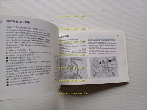 Moto Guzzi Nevada 750 1991 manuale uso manutenzione libretto originale