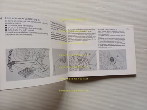 Moto Guzzi Nevada 750 manuale uso manutenzione originale