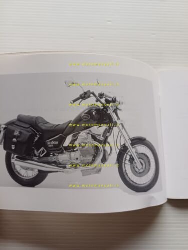 Moto Guzzi Nevada 750 manuale uso manutenzione originale