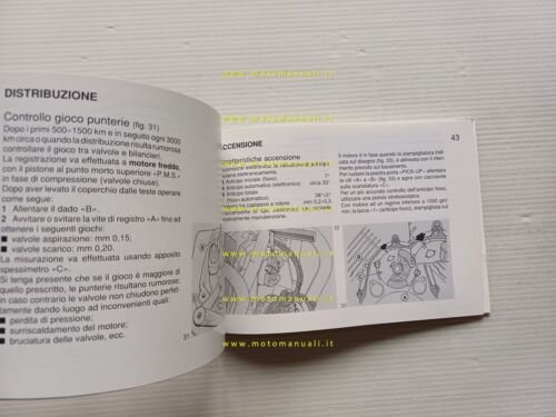 Moto Guzzi Nevada 750 manuale uso manutenzione originale