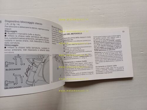 Moto Guzzi Nevada 750 manuale uso manutenzione originale